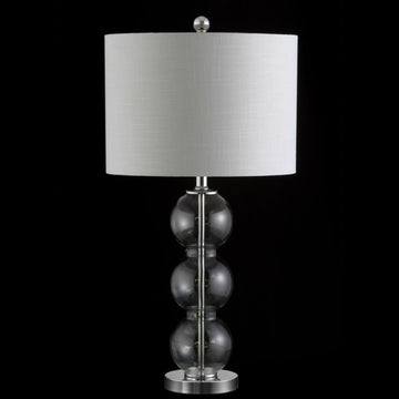 Bella 27" Glass Triple Sphere LED Table Lamp - JONATHAN Y